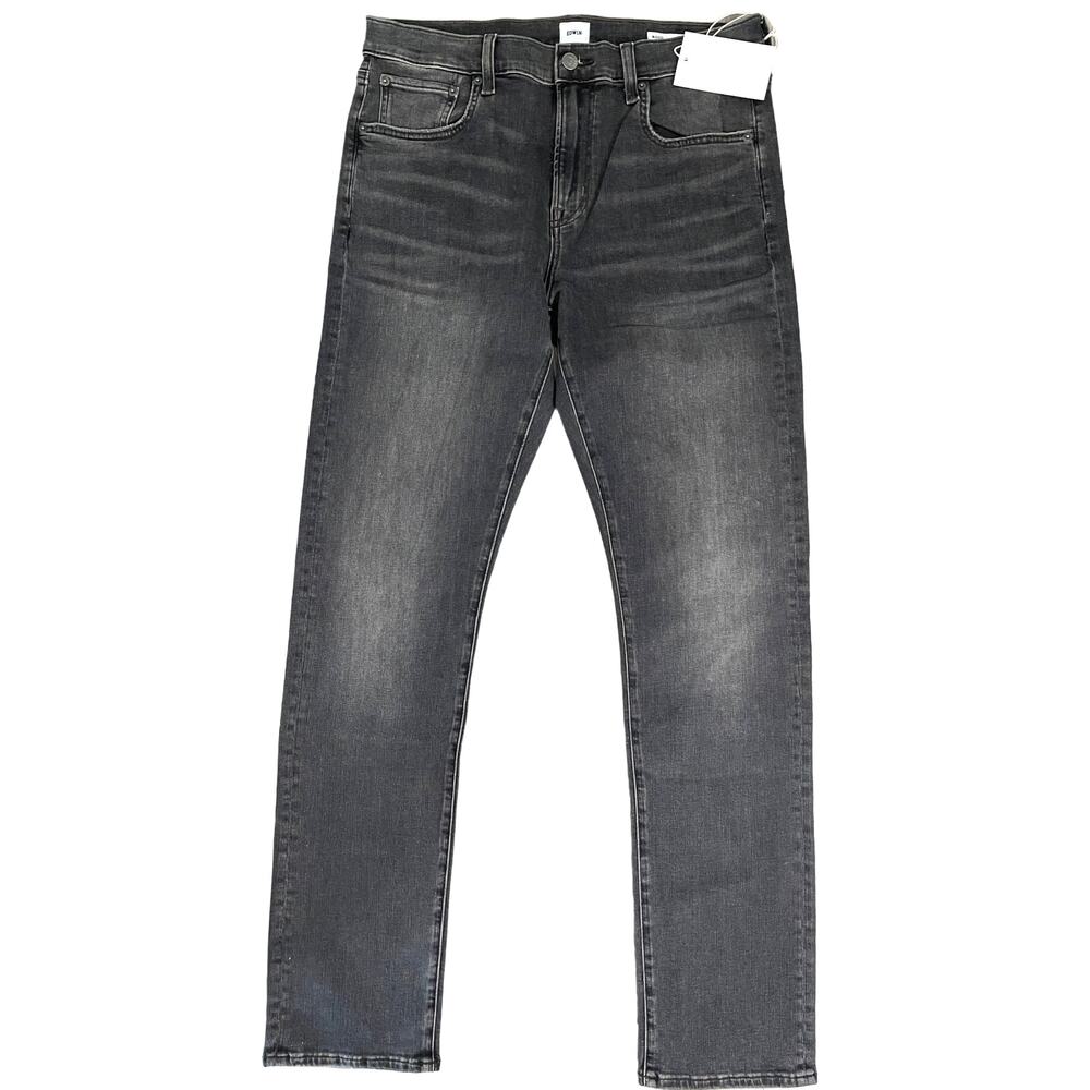 Edwin Denim Maddox Slim Men's Jeans Coal Grey  Size 31  33" Inseam - $158